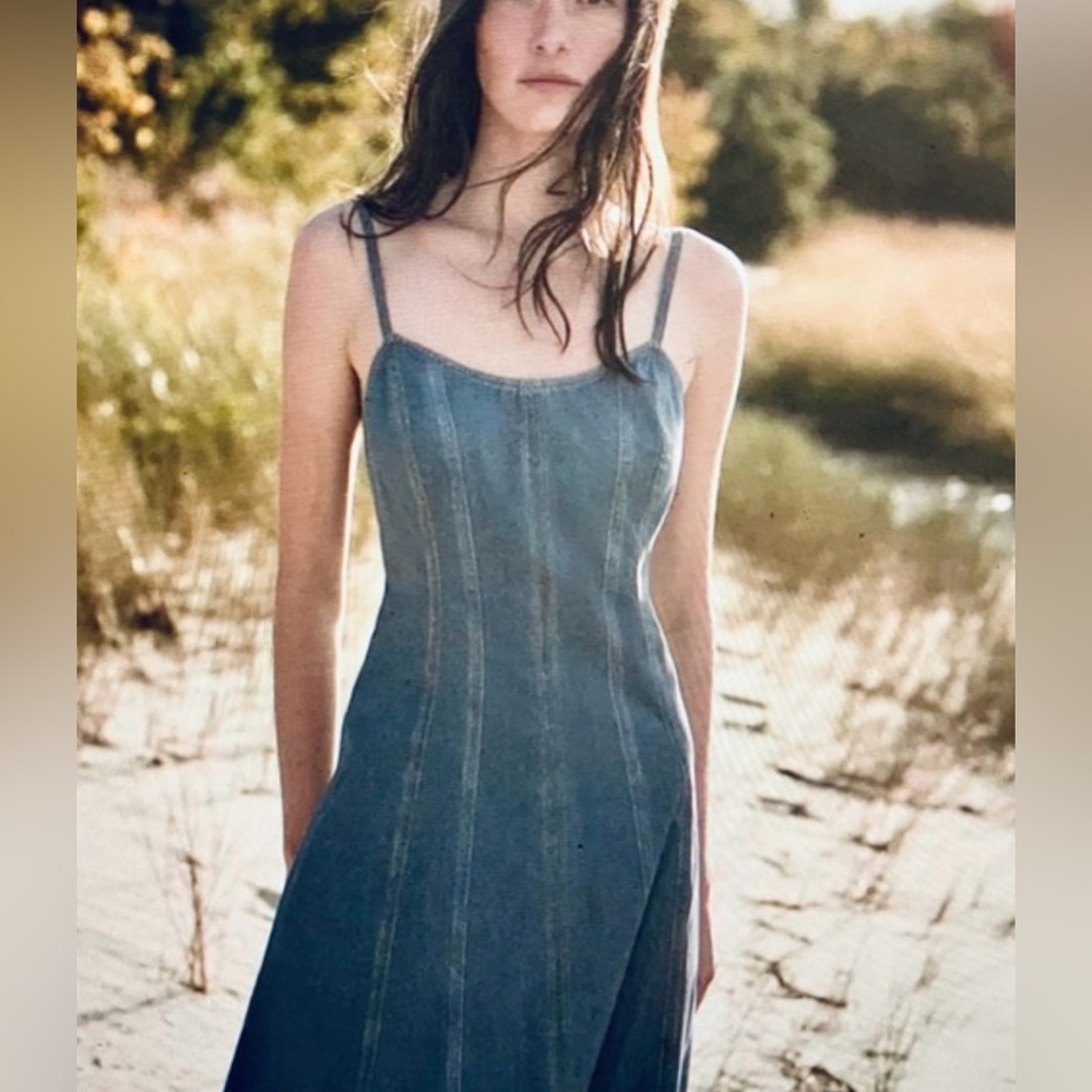 Rag & Bone Indigo Denim Dress